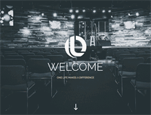 Tablet Screenshot of onelifechurch.tv